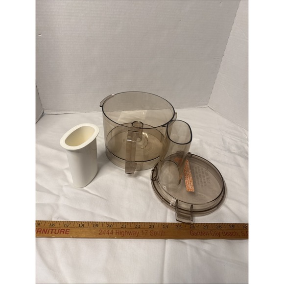 Hamilton Beach Scovill 702-3 Food Processor Bowl Pusher Lid Replacement Parts - Picture 5 of 9